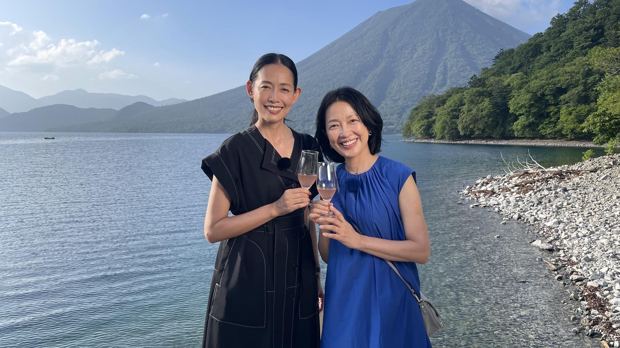 ８月１８日（火）夜７時「地酒で乾杯！ほろ酔い仲良し旅３～夏の栃木・日光　ひんやり涼をめぐる旅～」羽田美智子＆原沙知絵が涼と歴史、絶品地酒を巡るプライベート感満載の二人旅