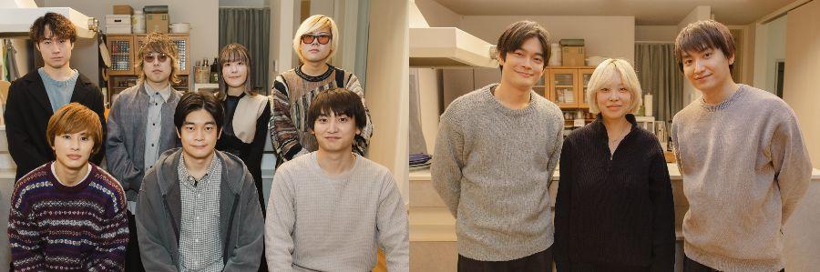 【井之脇海＆金子大地ダブル主演！毎週水曜深夜1時放送『晩餐ブルース』】番組公式Xスペースにて、1話～4話の同時視聴会が決定！レトロリロン、Akiが現場訪問！井之脇海、金子大地、草川拓弥との記念写真公開！