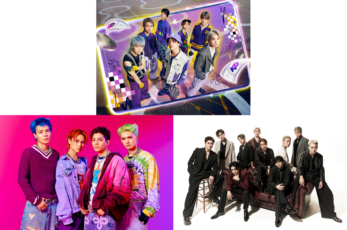 ボーイズグループ戦国時代！LDH異例の同時デビュー３グループに課された熾烈な音楽チャートバトルに密着！９月２日（土）午後１時２８分～「ボーイズグループ戦国時代　この夏３組同時デビューSP」