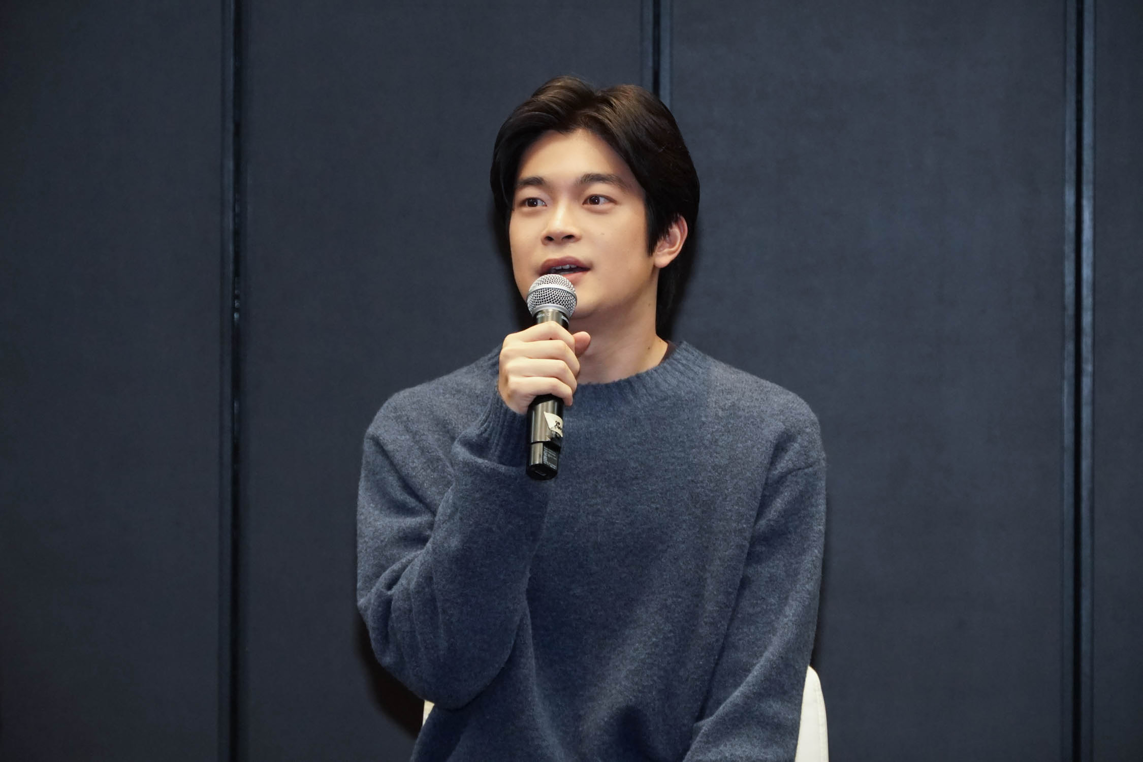 「晩餐ブルース」井之脇さん1Sマイク持ち