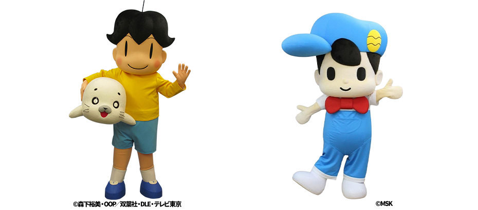 アシベ・ゴマちゃん(小3アシベ QQゴマちゃん)、名作くん(あはれ!名作くん)