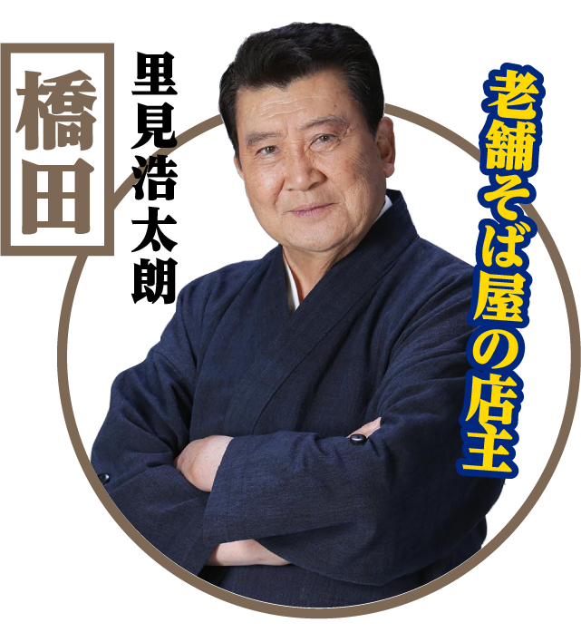 橋田 / 里見浩太朗