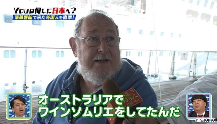 初企画！豪華客船から横浜港へおりたつＹＯＵへ直撃インタビュー！