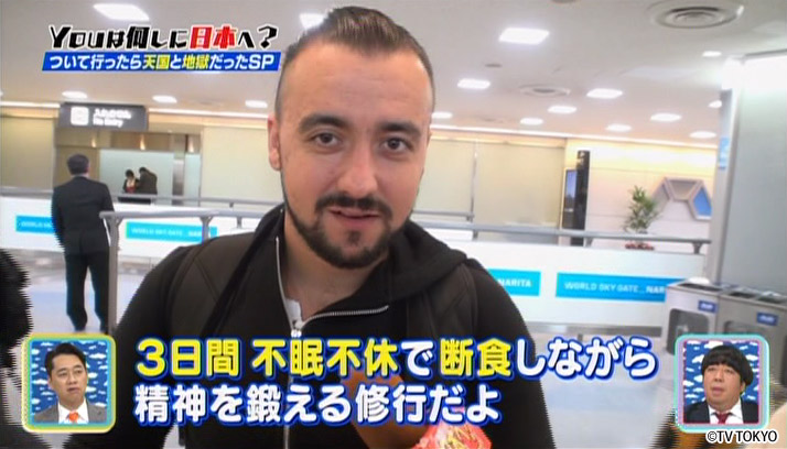 A martial arts trainer from Russia, visiting Japan for a tough training!