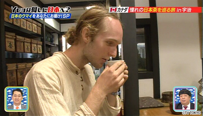 Another Japanese tea learning foreigner!