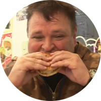 Traveling all the way to Japan for the best hamburger.