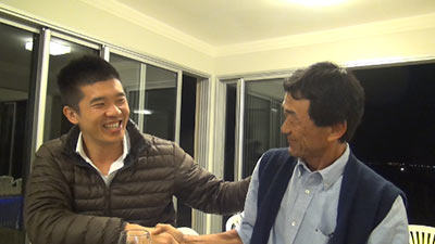 日系二世フクダさんと三井物産の及川さん