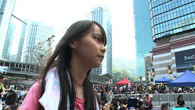 香港デモ「学民の女神」に密着３０日！