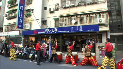 ゆで太郎台湾1号店オープン（2012年12月）