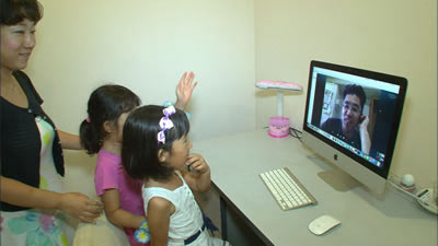 父親を日本に残して母子留学