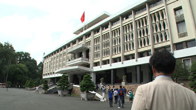 ホーチミン市内　統一会堂（旧南ベトナム大統領府）