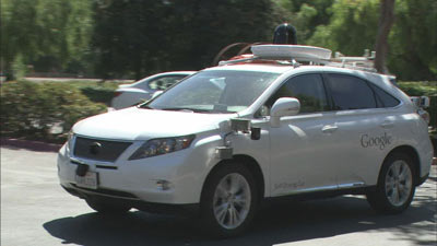 街中で発見！グーグルカー