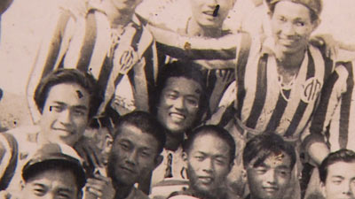 1941年に花園大会で優勝した建国高校ラグビー部