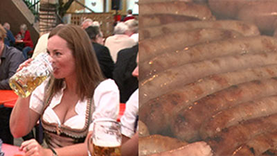 伝統のビールとソーセージ