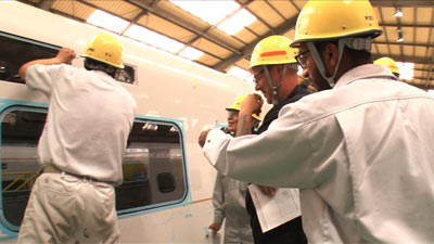 日立の工場視察