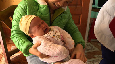 ベトナムの赤ちゃん