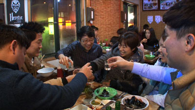 韓国“爆弾酒”VS日本のビール