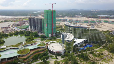 ７０万人が住める「フォレストシティー」
