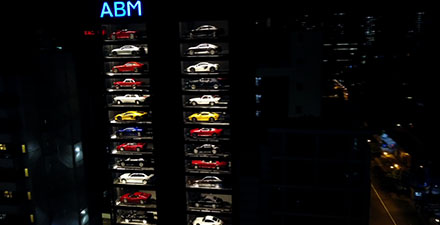 高級車の自動販売機