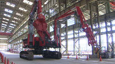 ザリガニ!? 日本のスーパー重機