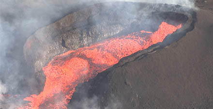 キラウエア火山噴火
