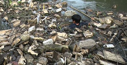 驚きのゴミ回収現場