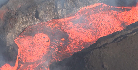 キラウエア火山噴火