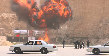 特殊部隊オリンピックのデモンストレーション